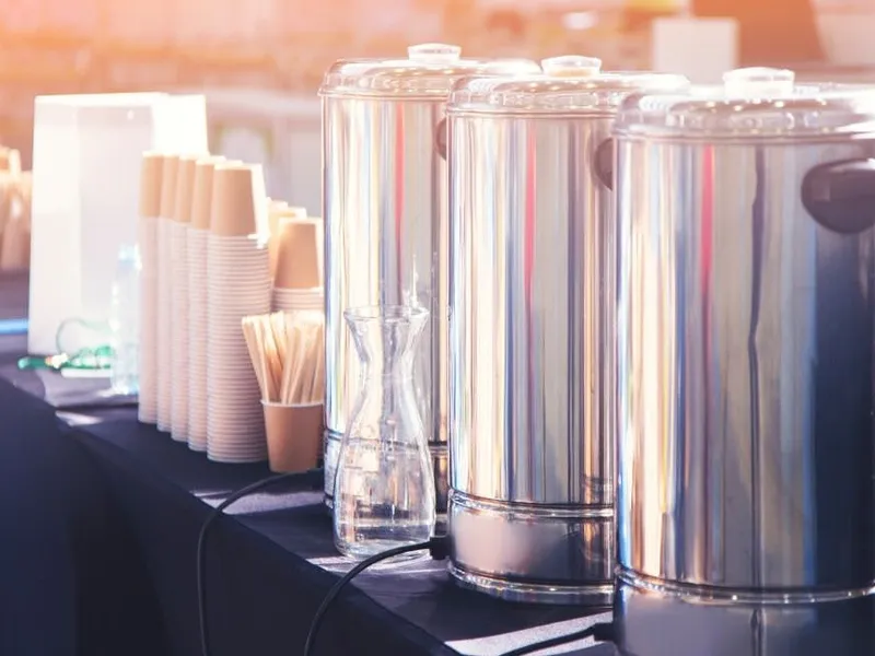 Lunchpaket-Catering für ein Business-Seminar